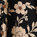 Floral Tie Waist A-Line Knee Length Dress